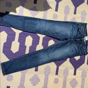 High waist skinny jeans